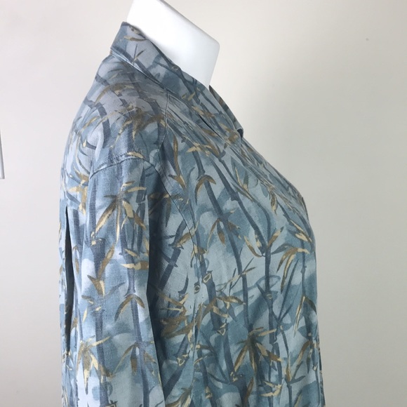 Solitude Washable Silk Button Down Shirt - Picture 8 of 11